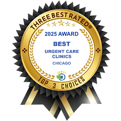 three best rated - 2025 award for best urgent care clinics in chicago